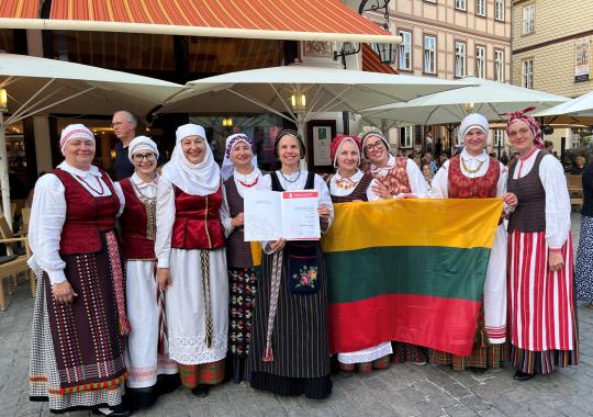 „Cantilena“ uždainavo Vokietijos...