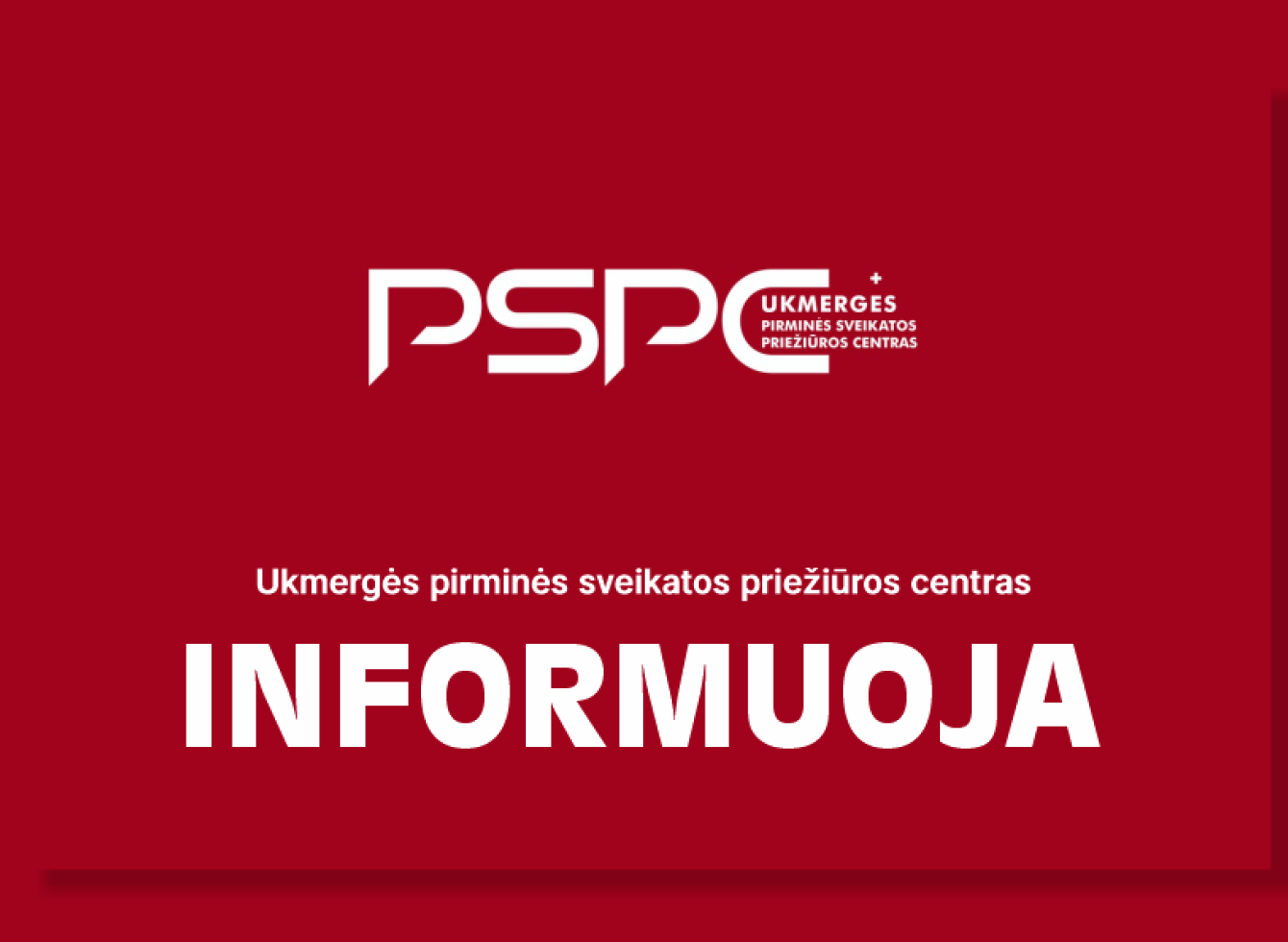 Pacientų elgesio Ukmergės PSPC taisyklės