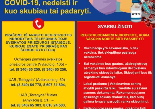 Kaip džiuginsime Ukmergės jaunimą