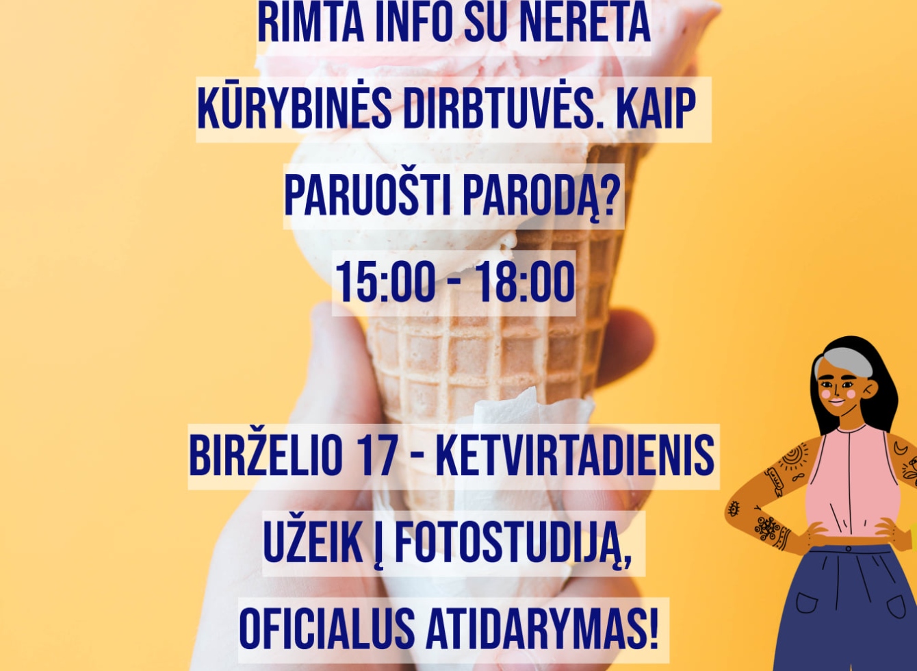 VšĮ Jaunimo laisvalaikio centro 06.14-06.20. savaitės veiklos