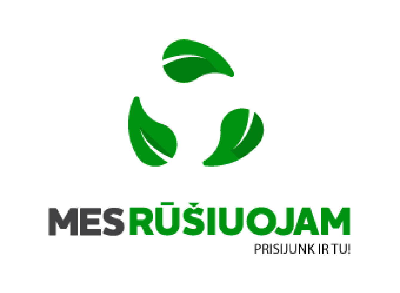 Jau dešimtus metus startuojantis aplinkosaugos projektas - „MES RŪŠIUOJAM“