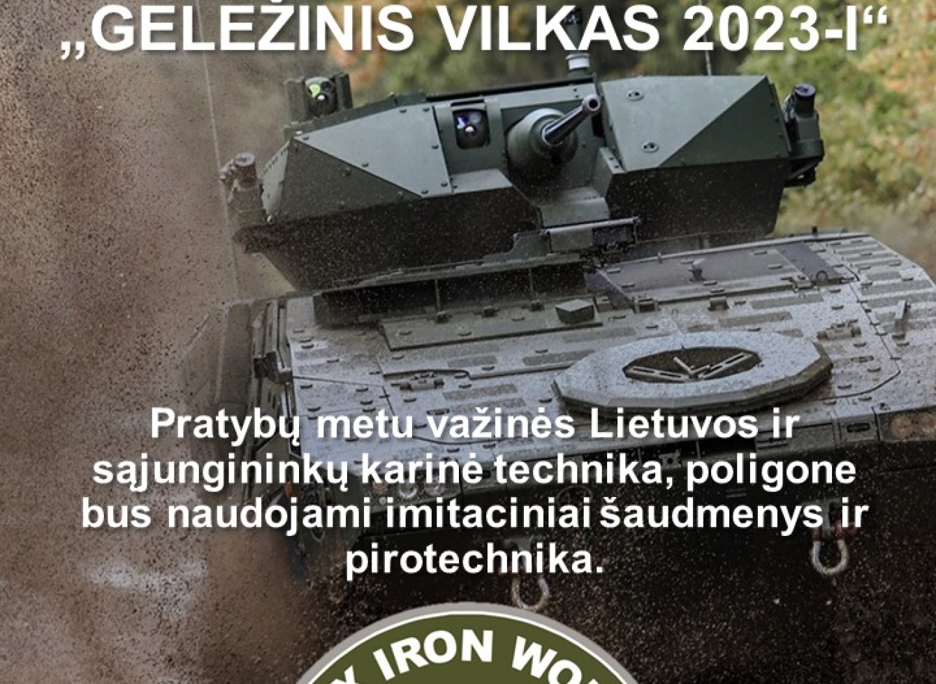 Pratybų plakatas
