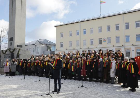 Vasario 16-osios bėgime dalyvavo apie 265 vaikai