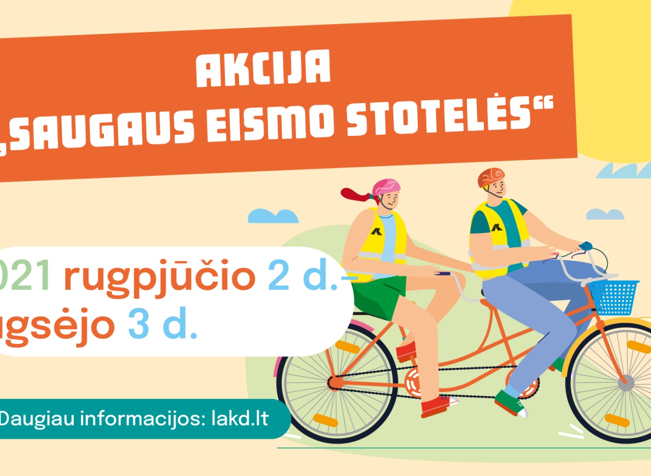 Akcija „Saugaus eismo stotelės“ – apie saugų mūsų visų eismą keliuose
