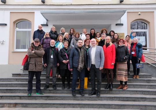 „Pasakotojai Europoje“ dalyvių sutikimas