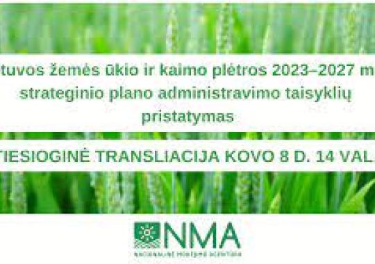Lietuvos žemės ūkio ir kaimo plėtros...