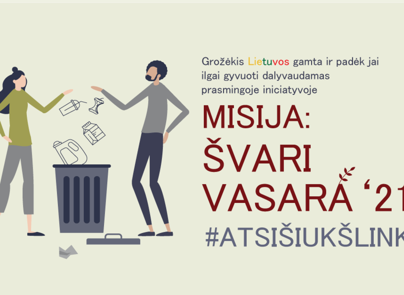 Lietuvoje vėl startuoja „Misija: švari vasara!“