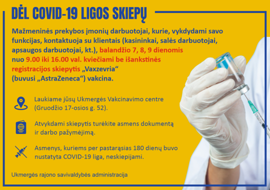 Balandžio 2-5 d. duomenys
