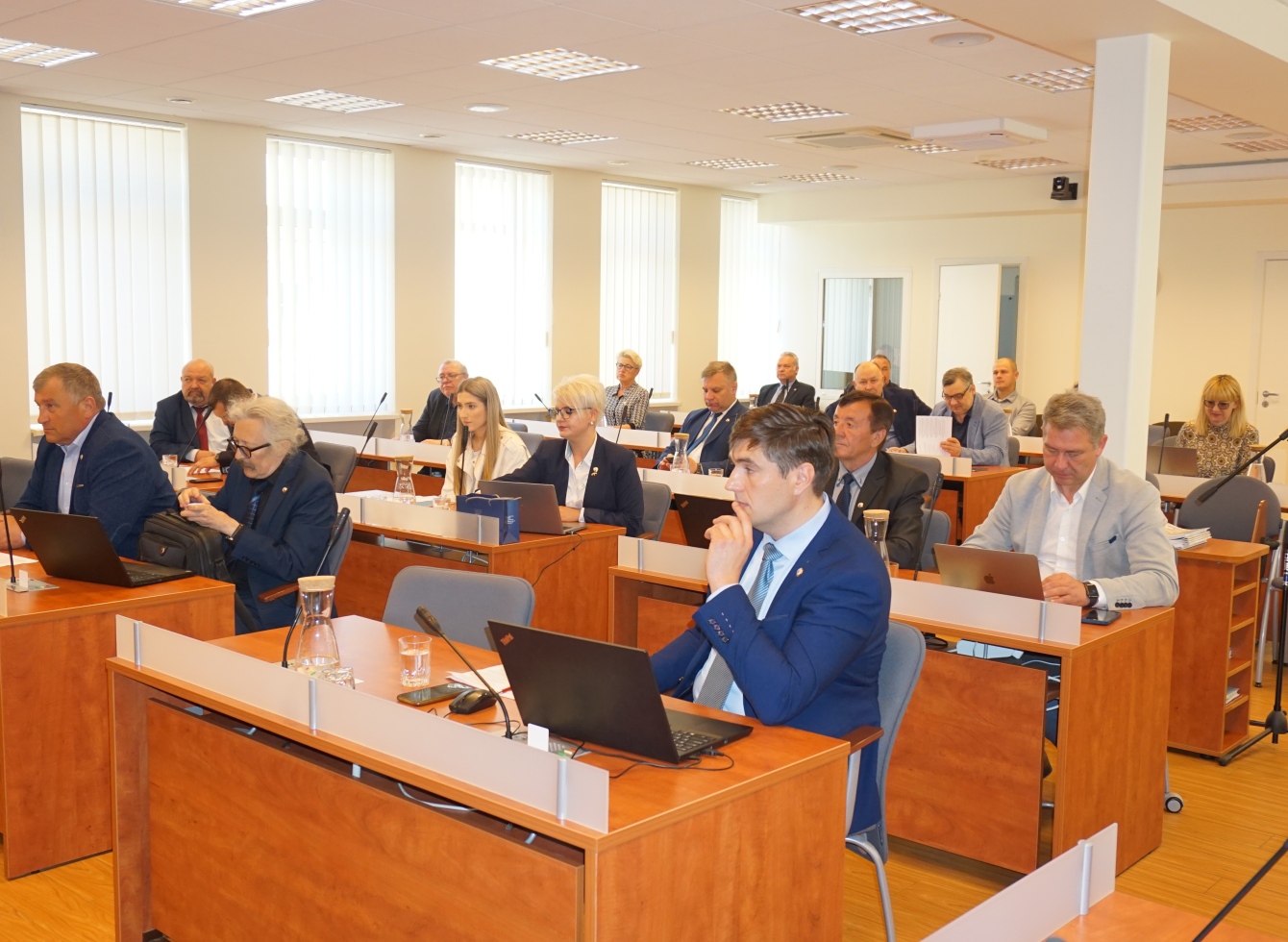 Į posėdį rinkosi Ukmergės rajono savivaldybės taryba