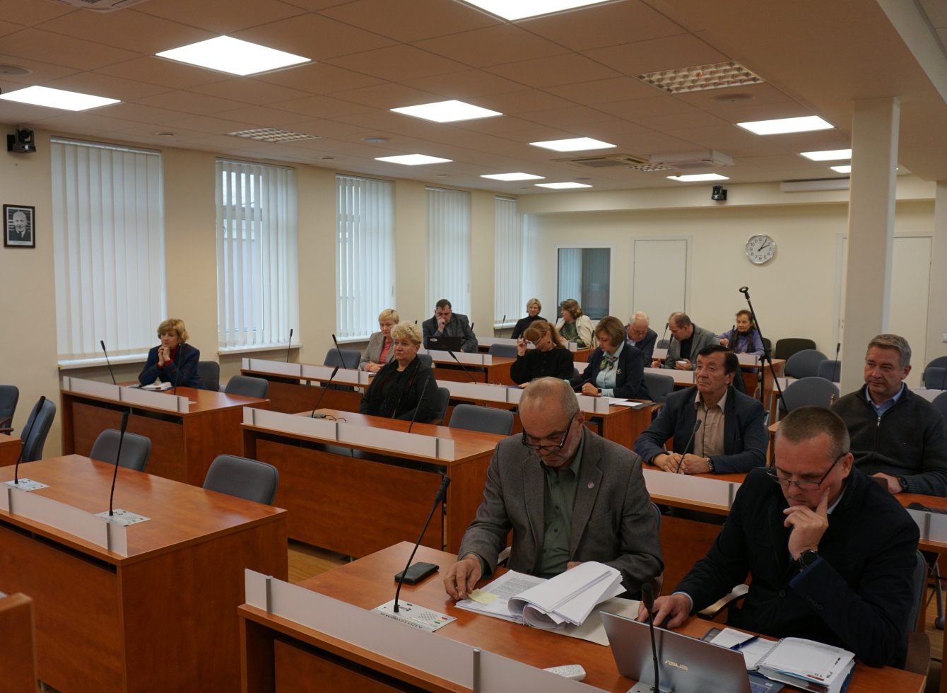 Posėdžio dalyviai