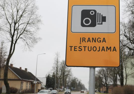 Ukmergės mieste testuojami nauji...