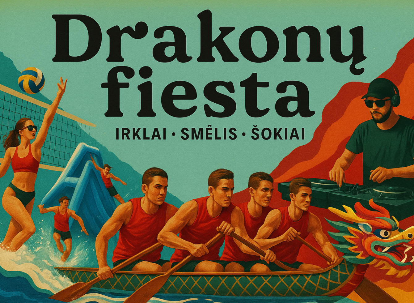 Drakonų fiesta 2025