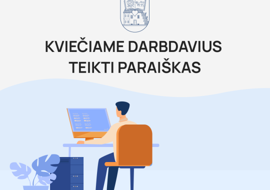 Kviečiame darbdavius teikti paraiškas...