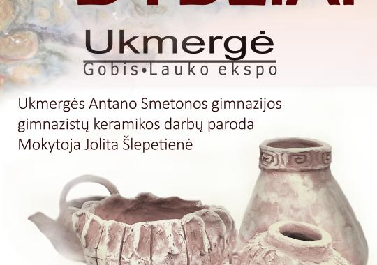 Ukmergės miesto centre eksponuojama...