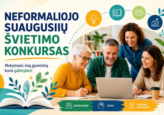 Skelbiamas Neformaliojo suaugusiųjų...
