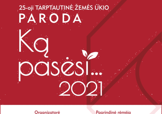 Tarptautinė žemės ūkio paroda „Ką...