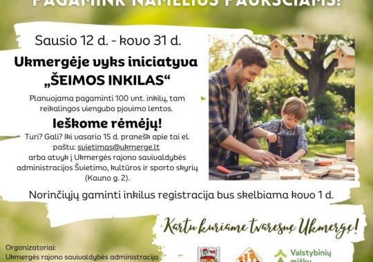 Ukmergėje startuoja nauja iniciatyva...