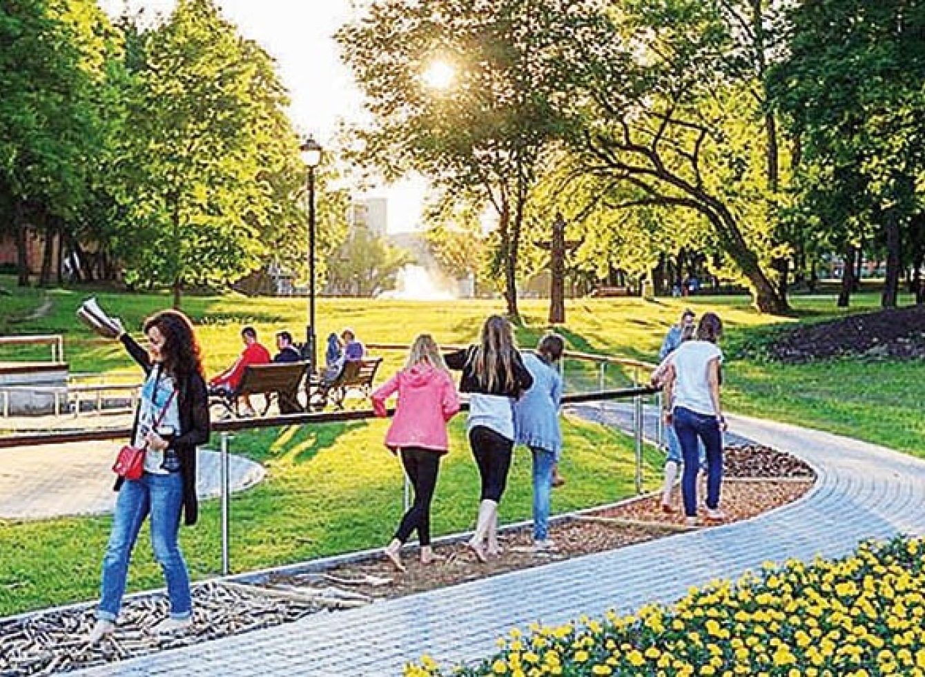 (APKLAUSA) Išrinkime pavadinimą parkui kartu
