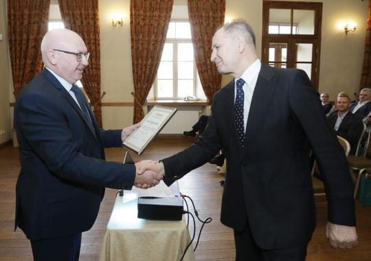 Pasirašytas ketinimų protokolas dėl bendradarbiavimo su Vydminų valsčiumi