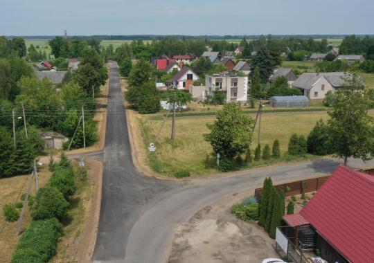 Atnaujinta pagrindinė Laičių kaimo gatvė