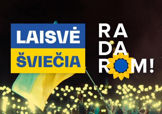 Laisvė šviečia 2023. RADAROM!