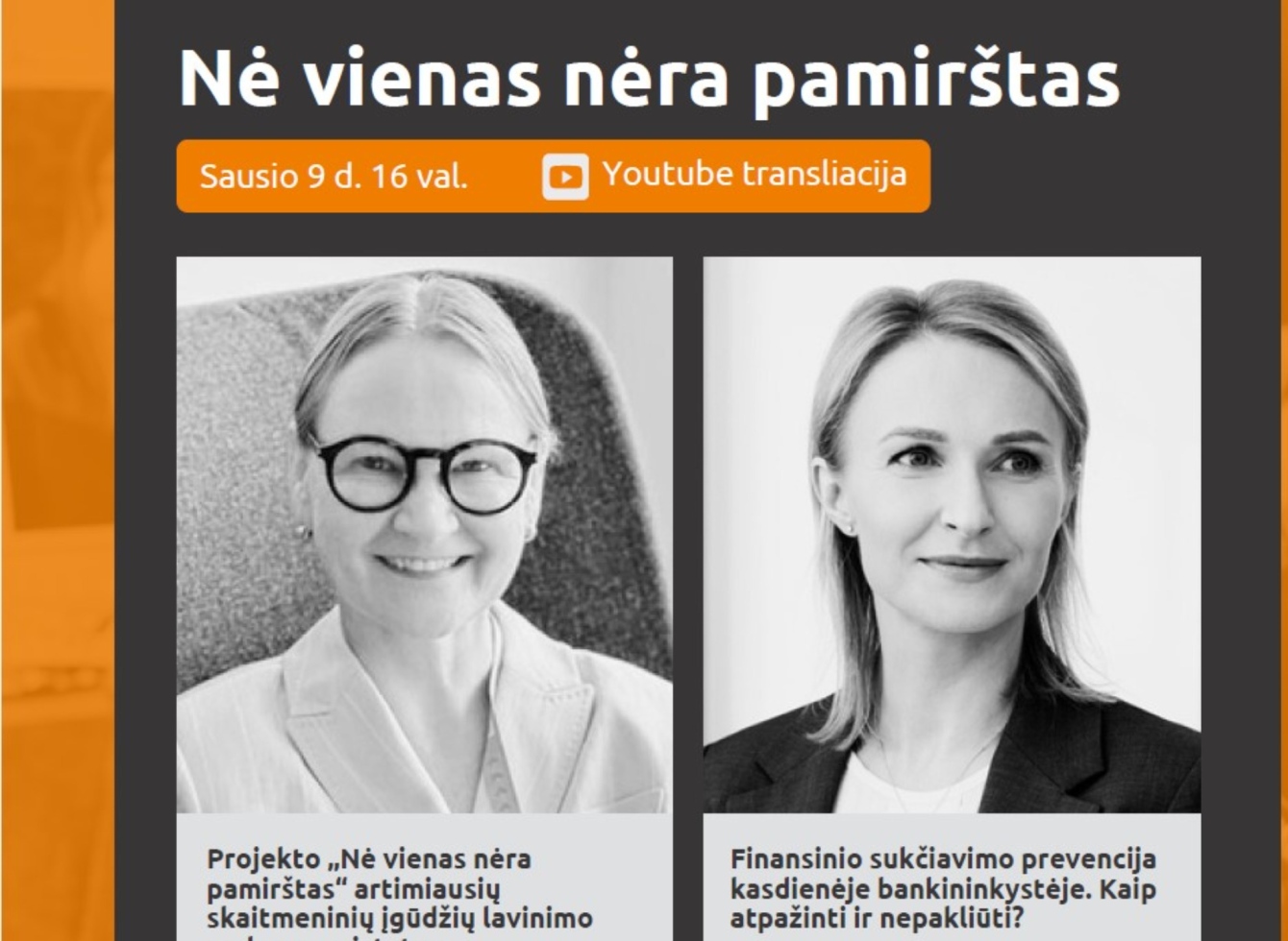 Nuotolinė paskaita „Nė vienas nėra pamirštas“