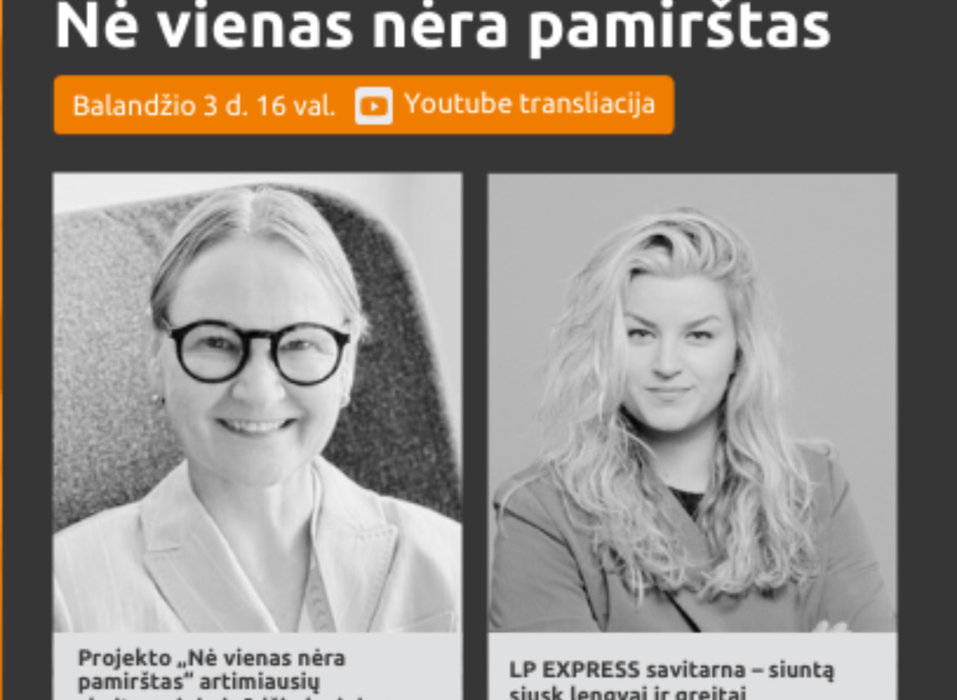 „Nė vienas nėra pamirštas“