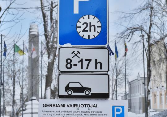 Vairuotojų prašoma paisyti Ukmergės...