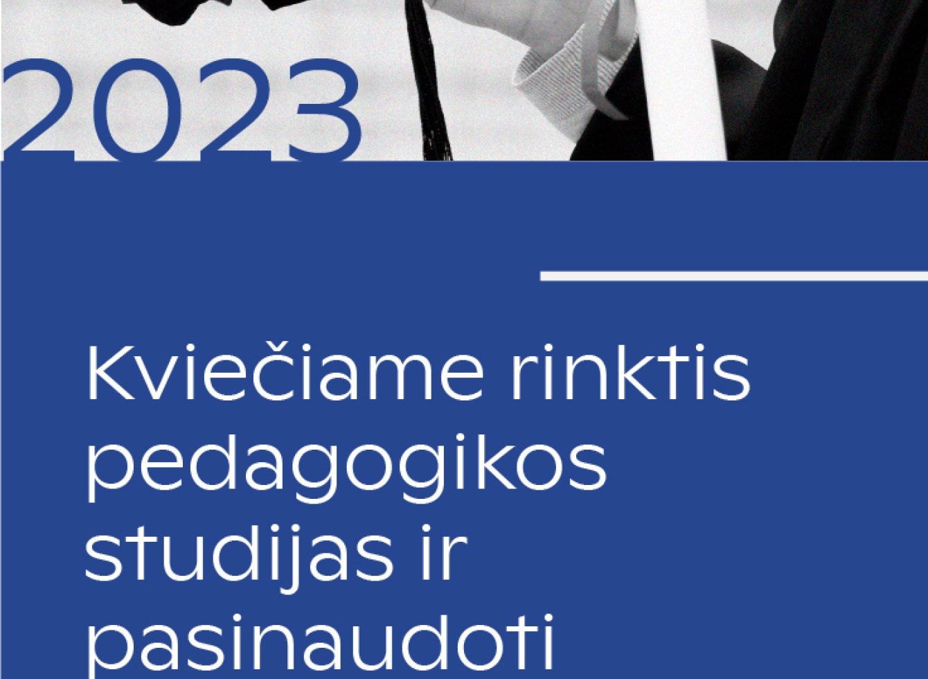 Studijų plakatas