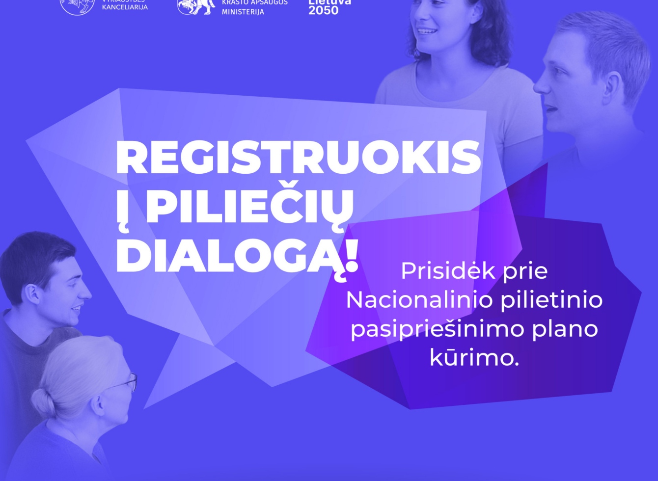 Registruokis į Piliečių dialogą!