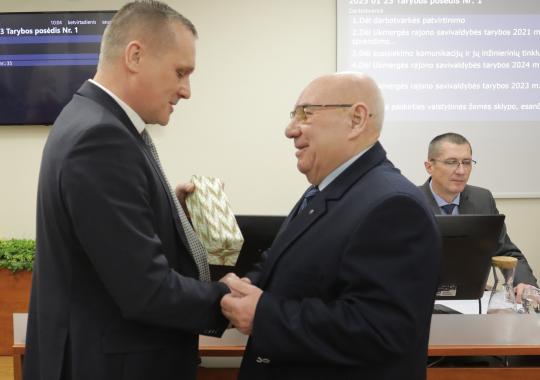Ukmergės rajono savivaldybės taryba...