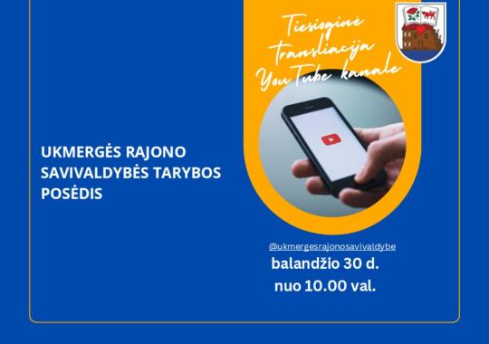 Ukmergės rajono savivaldybės tarybos...