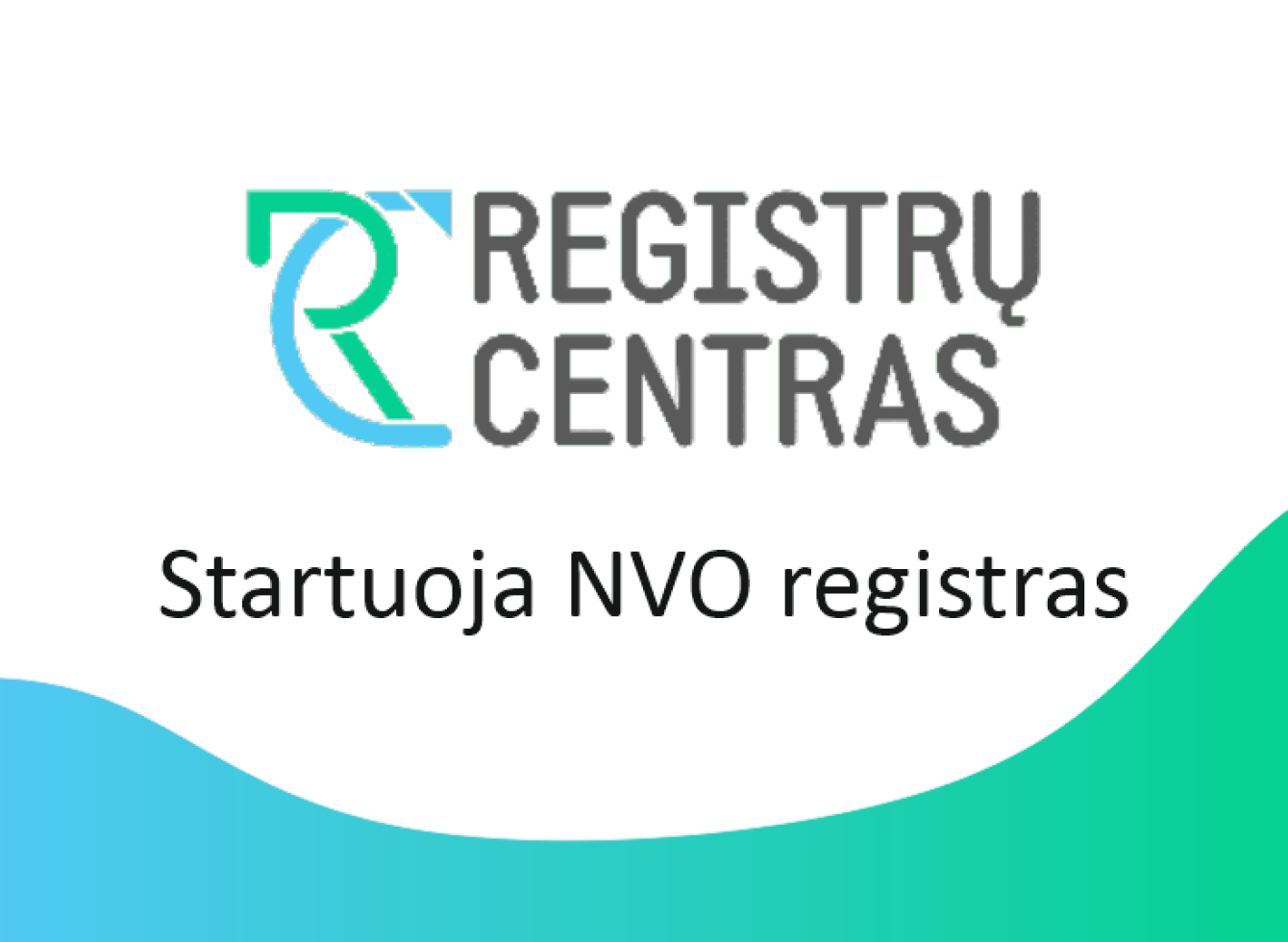 Startuoja NVO registras