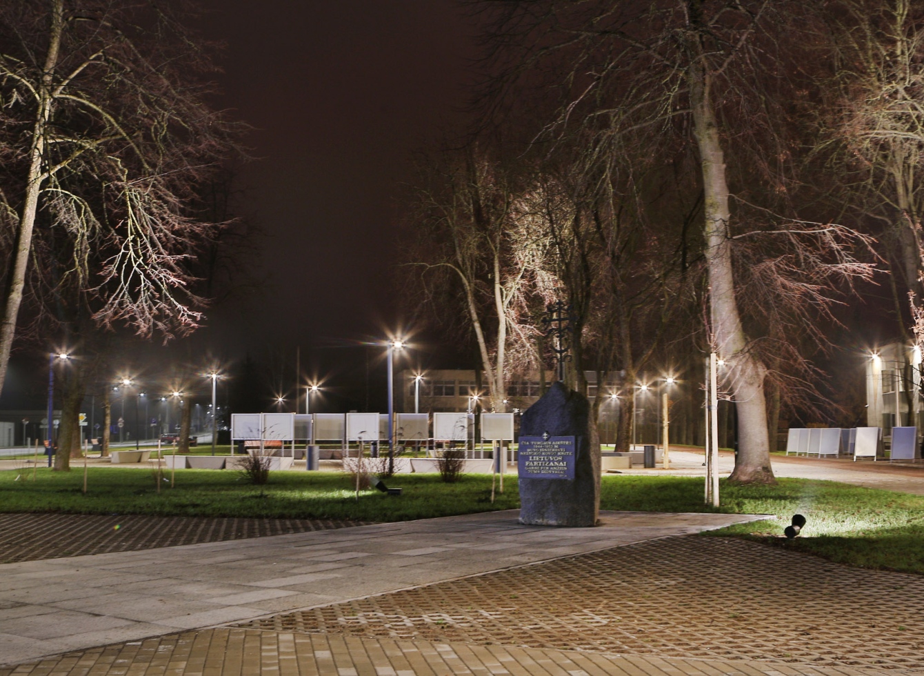 Ukmergės mieste – dar viena nauja erdvė poilsiui, susitikimams ir parodoms