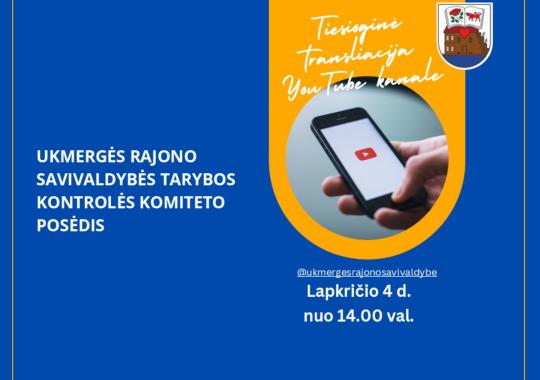 Kontrolės komiteto posėdis