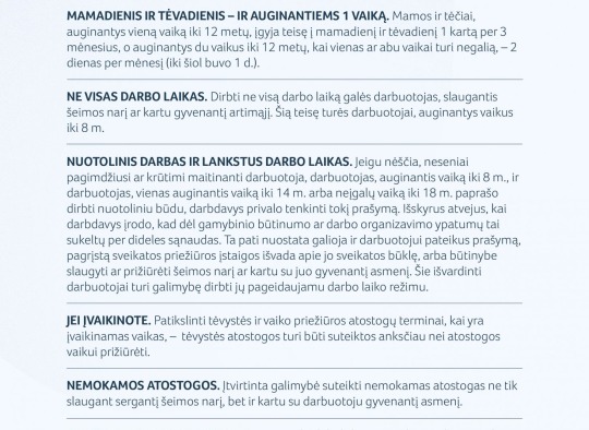 Plakatas - Šeimos ir darbo derinimas