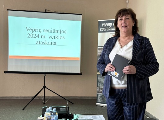 Veprių seniūnijos veiklos ataskaitos pristatymas