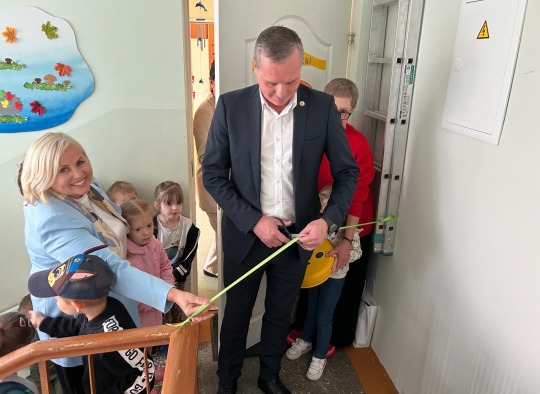 Ukmergės vaikų lopšelio-darželio „Saulutė naujų patalpų atidarymo akimirkos