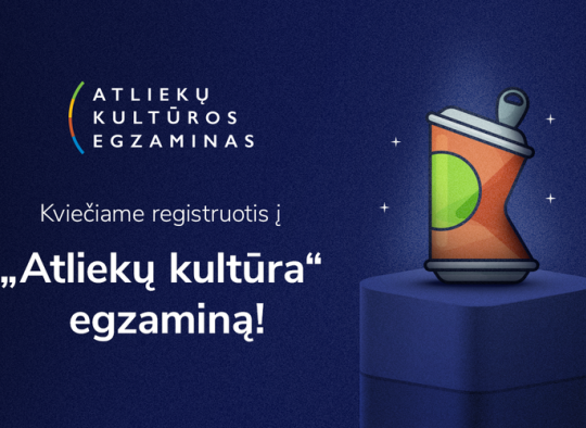 „Atliekų kultūros“ egzaminas visiems Lietuvos gyventojams