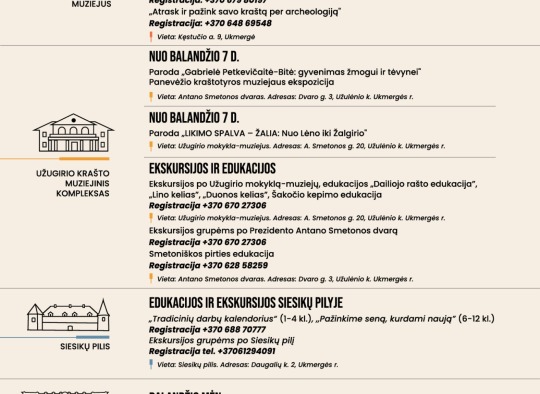 Balandžio mėnesio renginiai Ukmergėje ir rajone