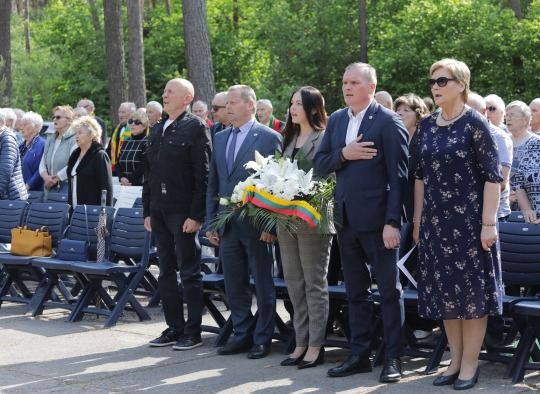 Gedulo ir vilties dienos minėjimo akimirkos