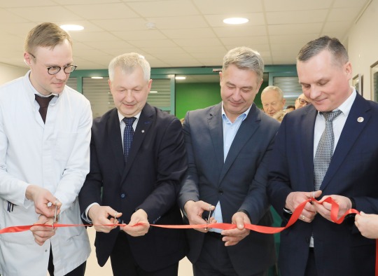 po ilgiau nei metus vykusių darbų atidarytas atnaujintas Chirurgijos skyrius