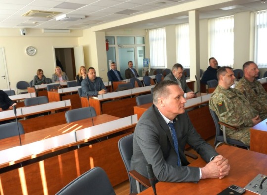 Ekstremalių situacijų operacijų centro posėdis