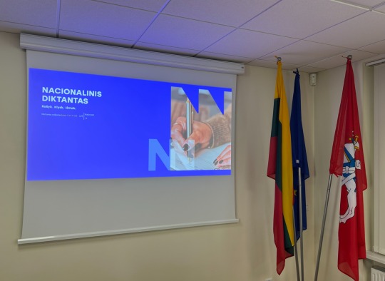 Ukmergiškiai rašė Nacionalinį diktantą