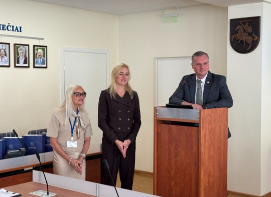 Savivaldybėje lankėsi tarptautinio „Erasmus+“ projekto partneriai
