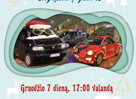 Šventinis automobilių karavanas