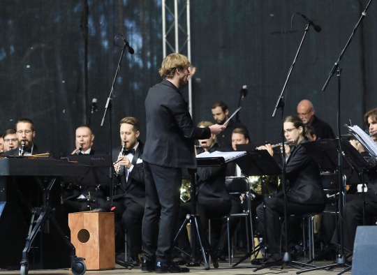 Tarptautinio perkusinės muzikos festivalio „Percussion Ukmergė 2024“ koncertas „Ritmo simfonija“