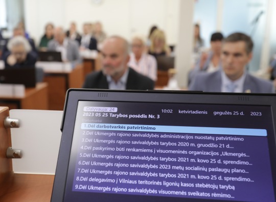tarybos posėdis