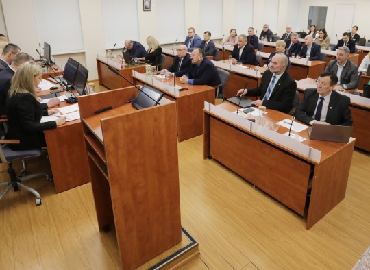 Posėdžio akimirkos