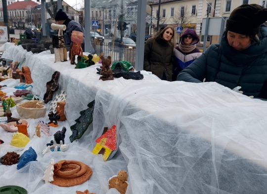 Ukmergės moksleivių sukurtų keramikos darbų paroda